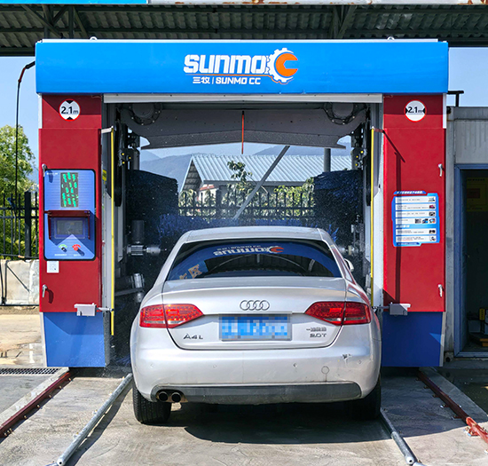 福建修理厂安装日森无人值守扫码洗车机